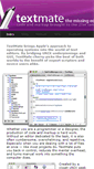 Mobile Screenshot of macromates.com