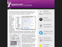 Tablet Screenshot of macromates.com