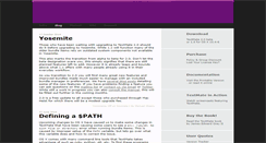 Desktop Screenshot of blog.macromates.com